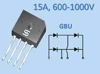 Image of Taiwan Semiconductor GBU150x Family Rectifiers