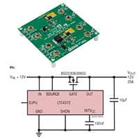 Image of Analog Devices' LTC4372/LTC4373 Diode Controllers