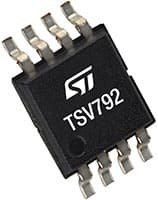 Image of STMicroelectronics TSV792 Rail-to-Rail Operational Amplifier
