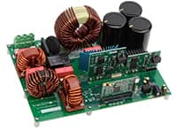 Image of Transphorm's TDTTP2500B066B-KIT 2.5 kW Totem-Pole PFC GaN Eval Board