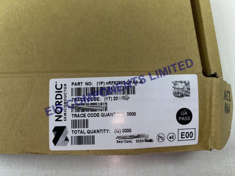 NRF52832-QFAA-R box label